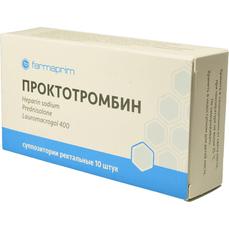 Proctotrombin 10 əd