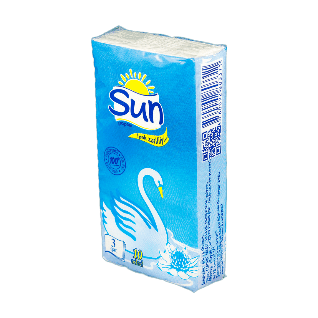 Cib salftelər, Sun 10 əd