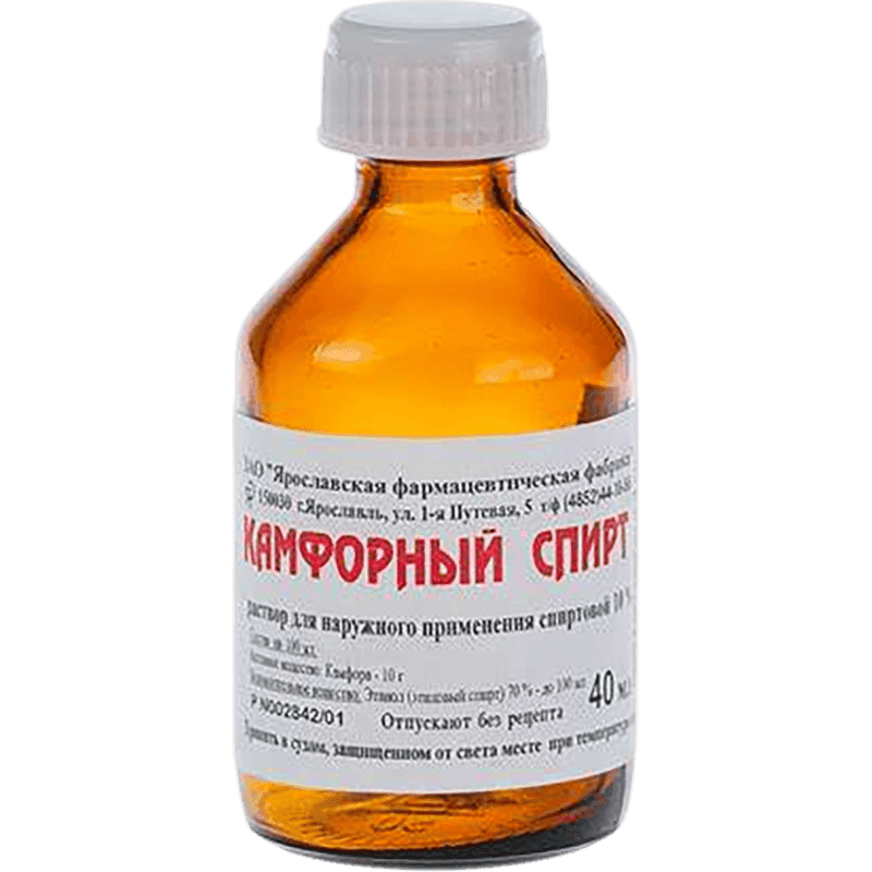 Kamfor spirti 40 ml.
