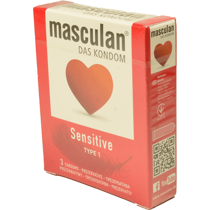 Qoruyucu "Masculan" sensitive 3 əd.