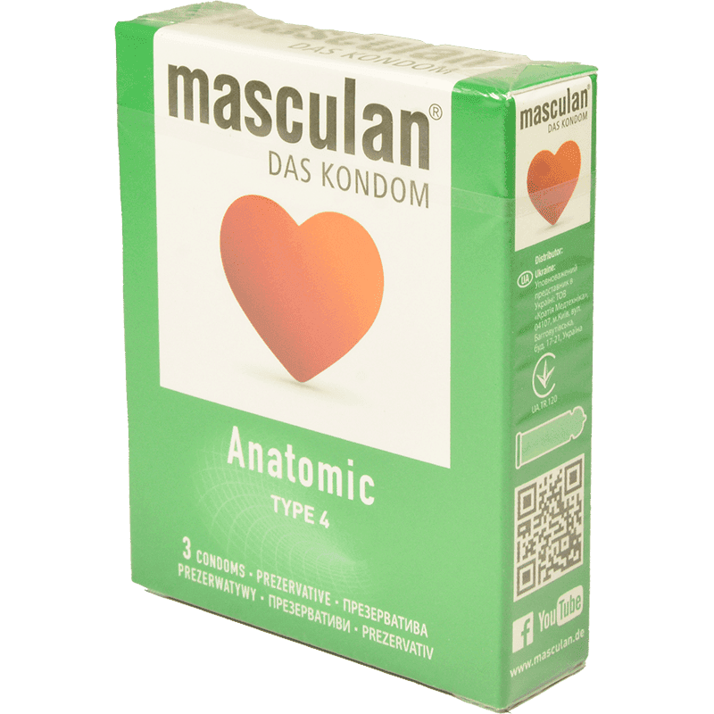 Qoruyucu "Masculan" anatomic 3 əd.