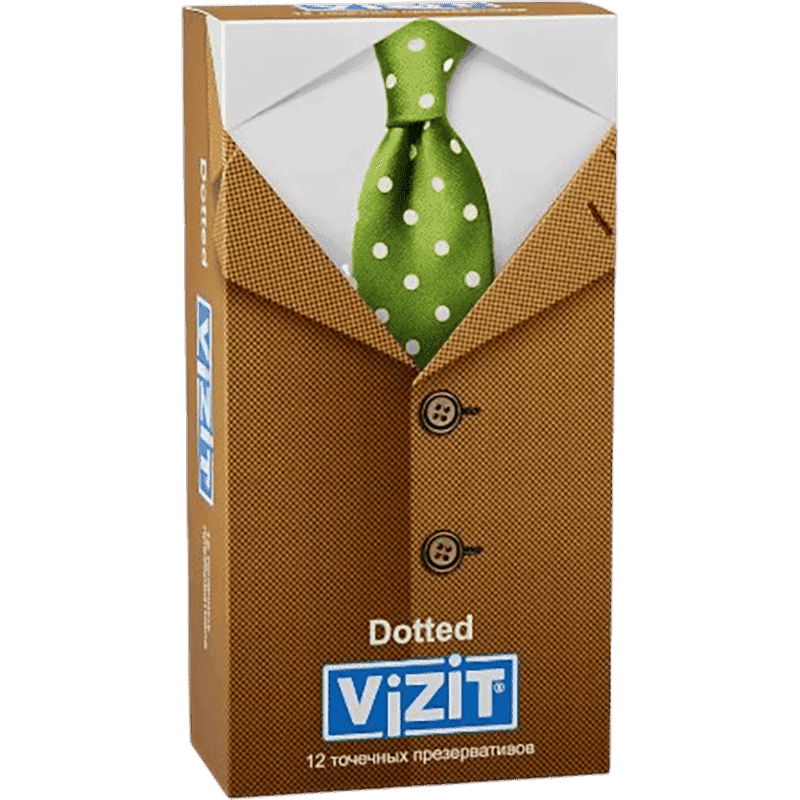Nöqtəli "Vizit" qoruyucu 12 əd