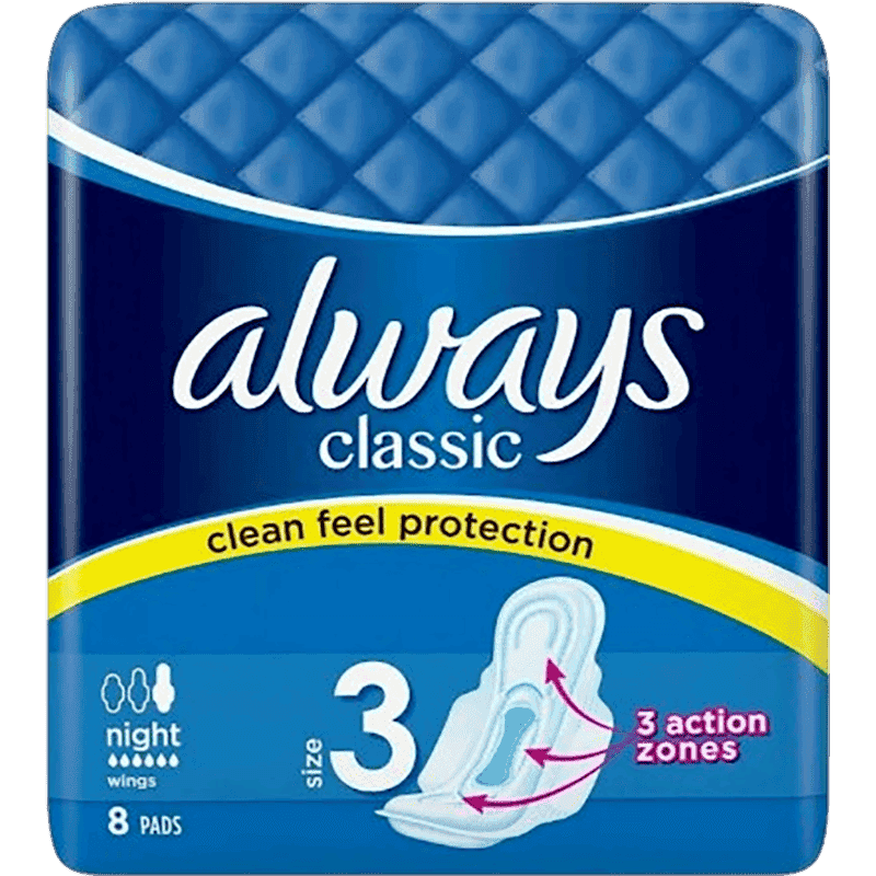 Always classic night padlar 8 əd