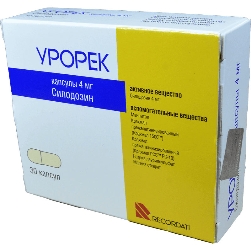 Urorec 4 mg. 30 əd.