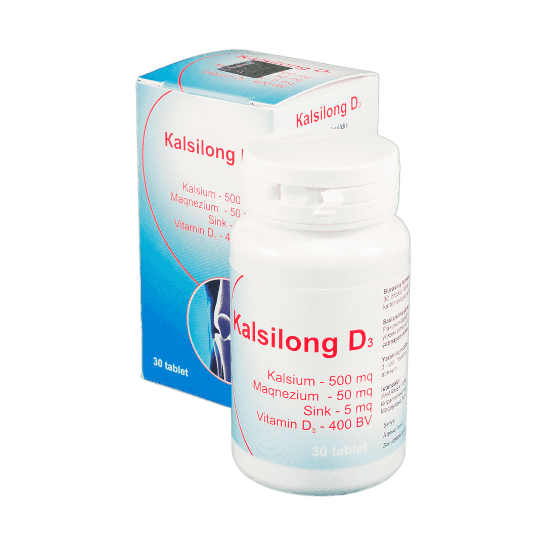 Kalsilong D3 30 əd