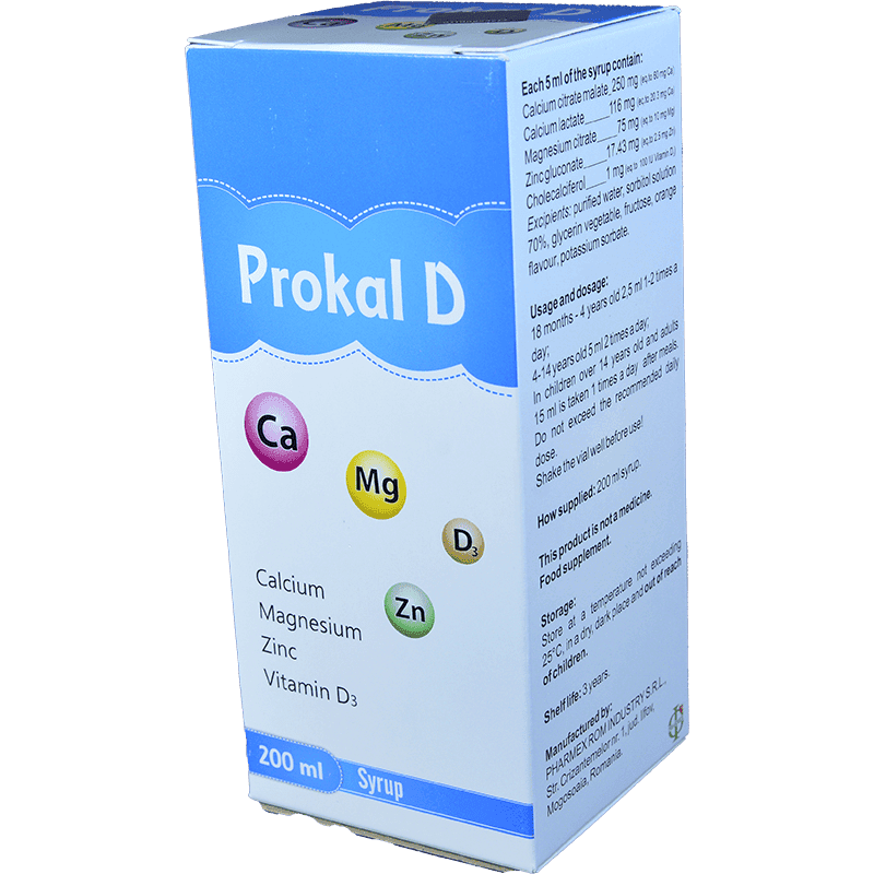 Prokal D 200 ml.