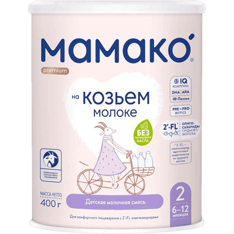 Uşaq qidası Mamako-2 premium, 400 q