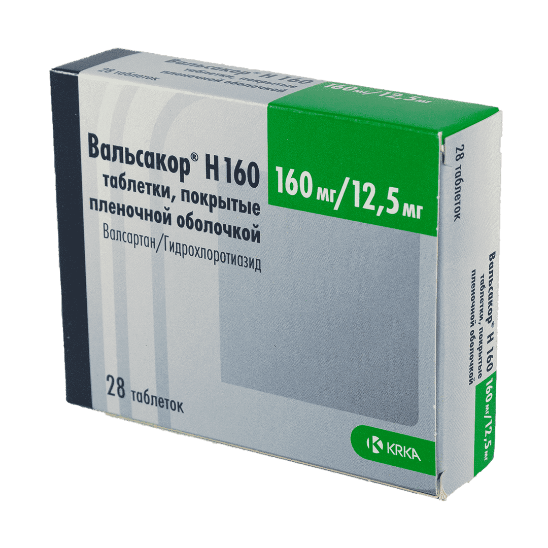 Valsakor N 160 mg/12,5 mq 28 əd.