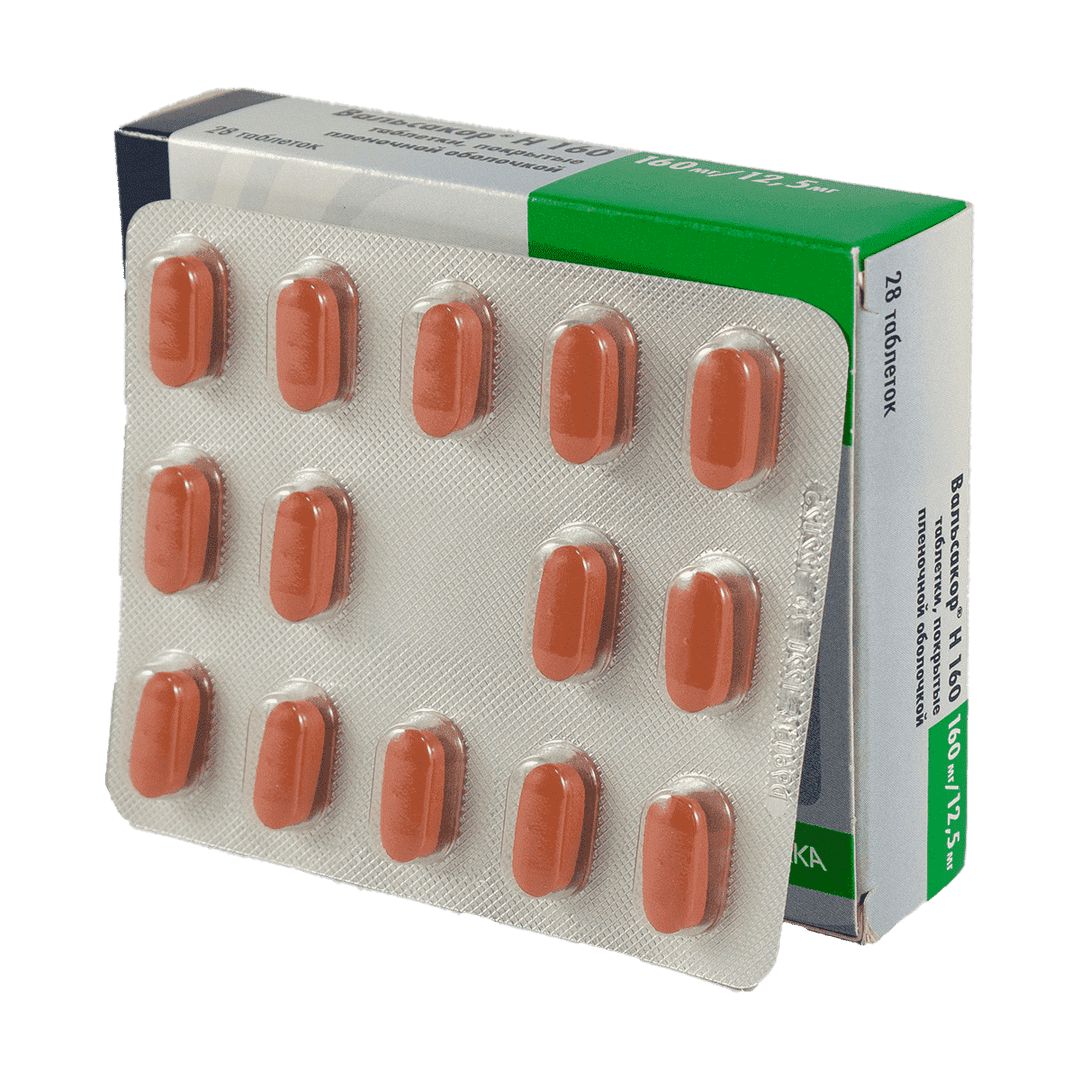 Valsakor N 160 mg/12,5 mq 28 əd.