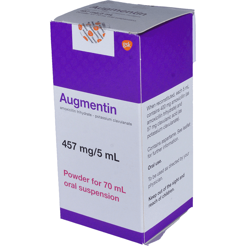 Augmentin 457mq/5ml 70 əd.