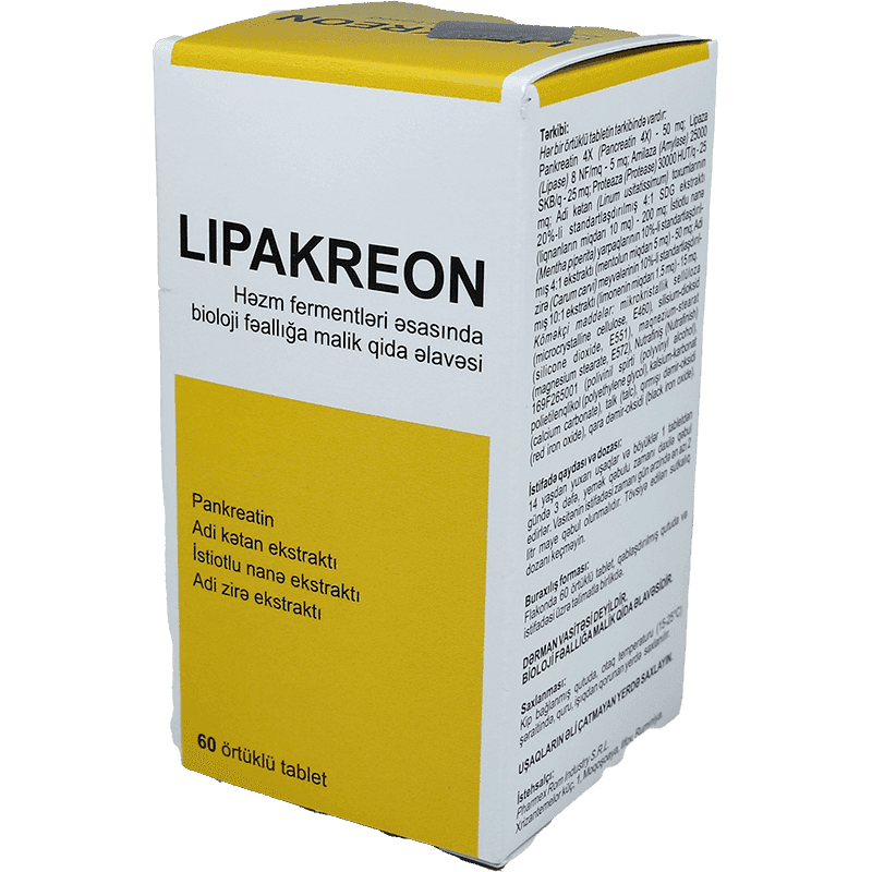 Lipakreon 60 əd.