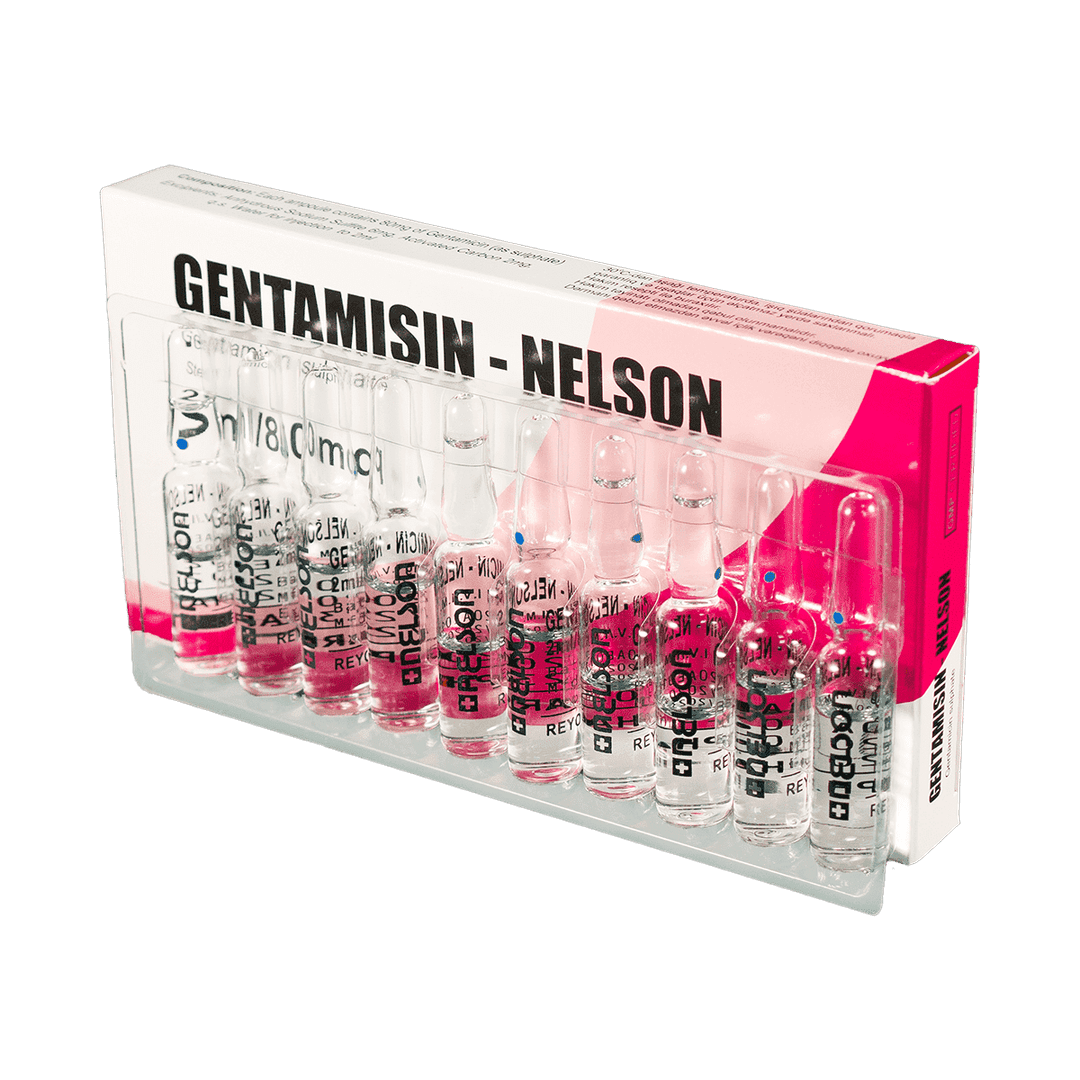 Gentamicin 80 mq 2 ml 10 əd