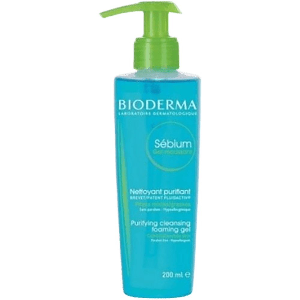 Sebium Foaming təmizləyici gel -köpük qarışıq və yaglı dərilər üçün pompalı 200 ml 