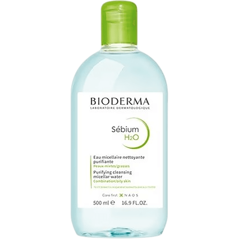 Bioderma Sebium H2O micellar su Yağlı və qarışıq dərinin nazik təmizlənməsi üçün 500 ml