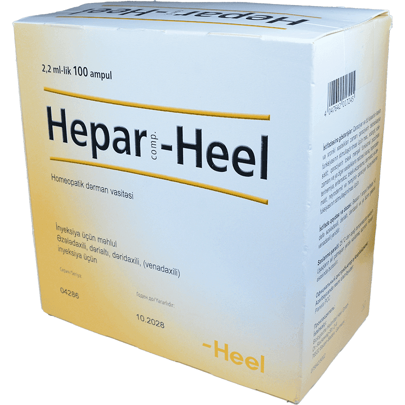 Hepar compositum 5 ədəd x 10