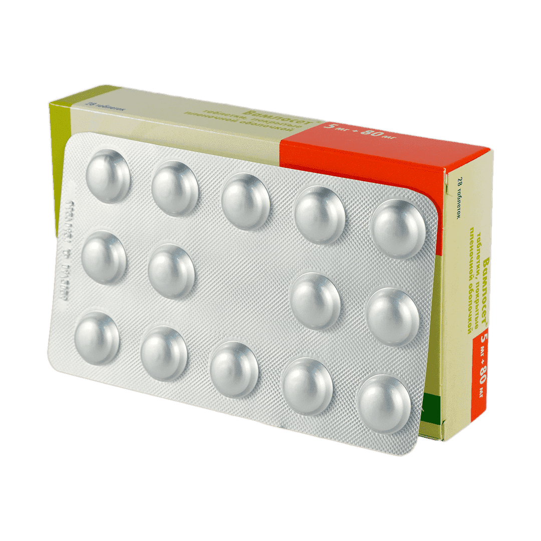 Vamloset 5 mg./80 mg. 28 əd.