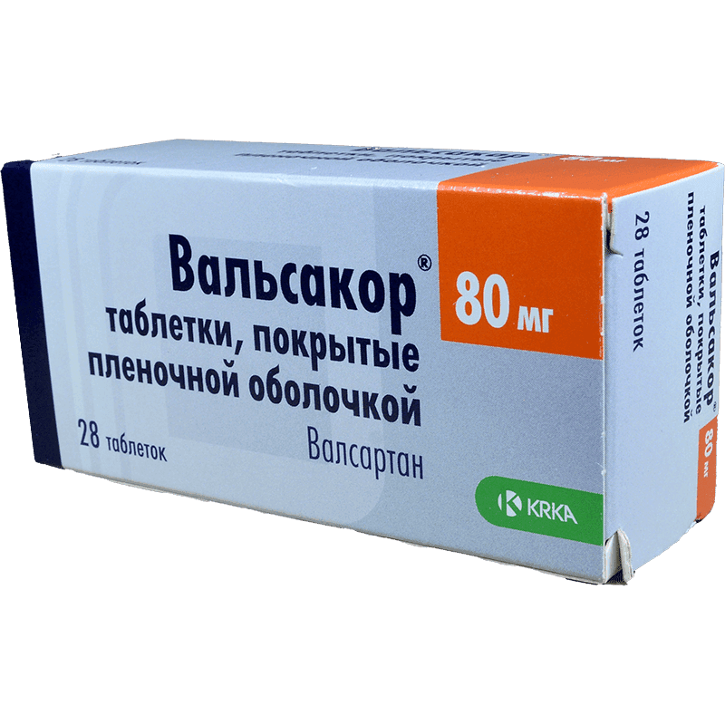 Valsacor 80 mg. 28 əd.