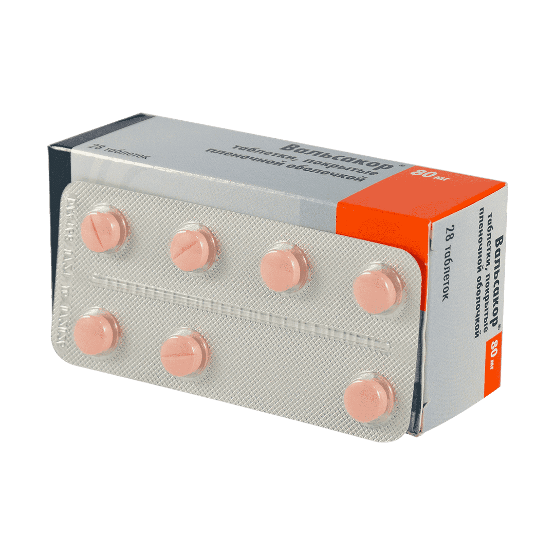 Valsacor 80 mg. 28 əd.