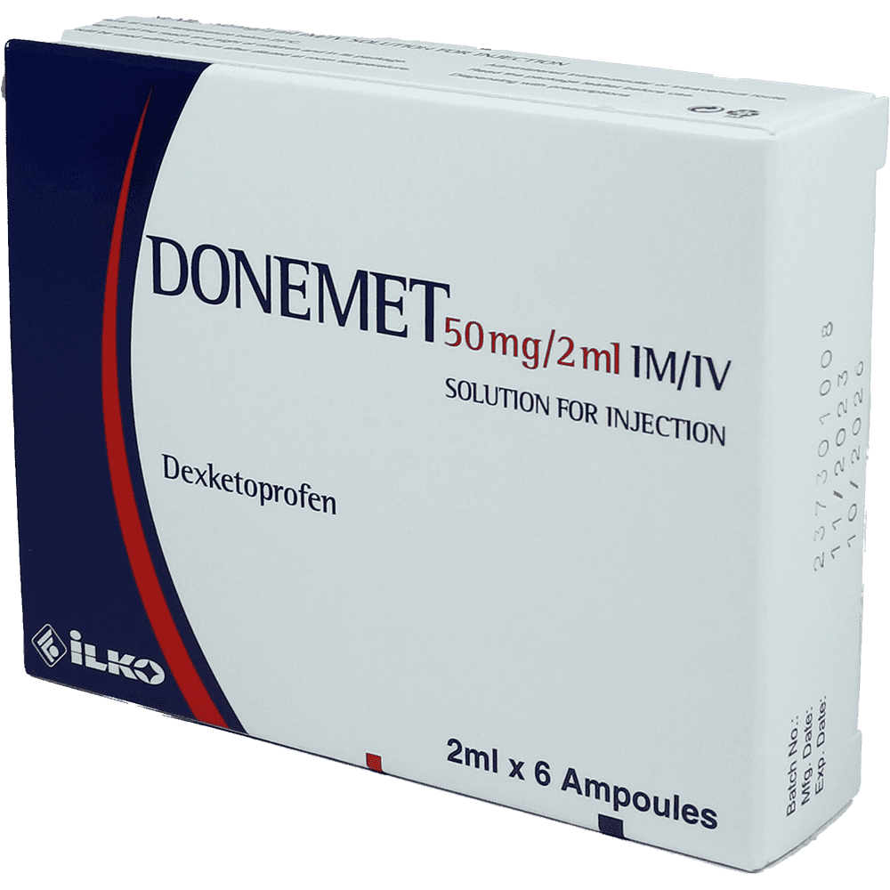 Donemet 50 mq /2 ml 6 əd.