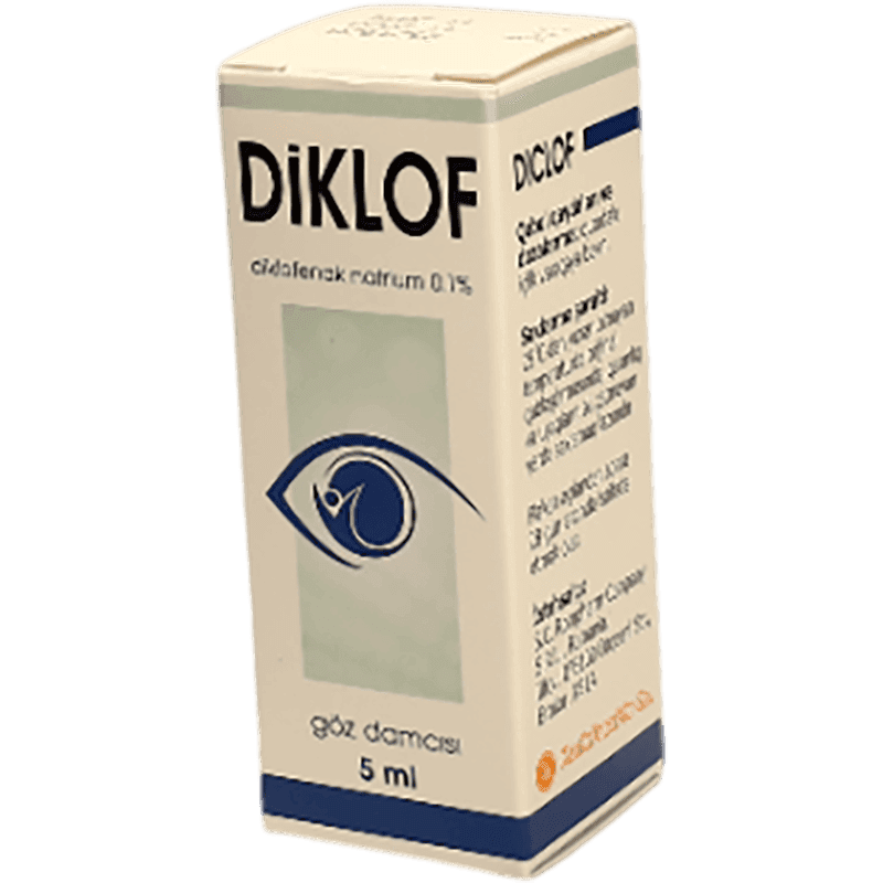 Diclof 0,1% 5 ml.