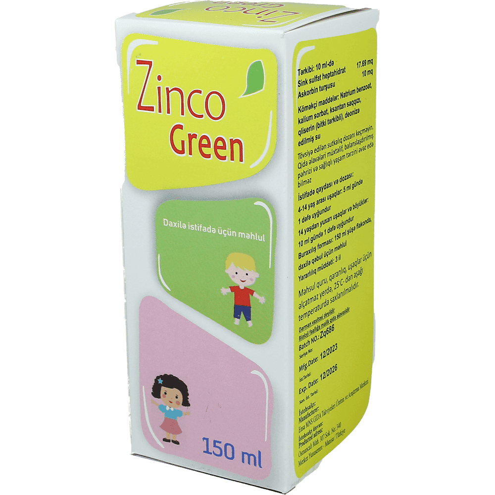 Zinko Green 150 ml
