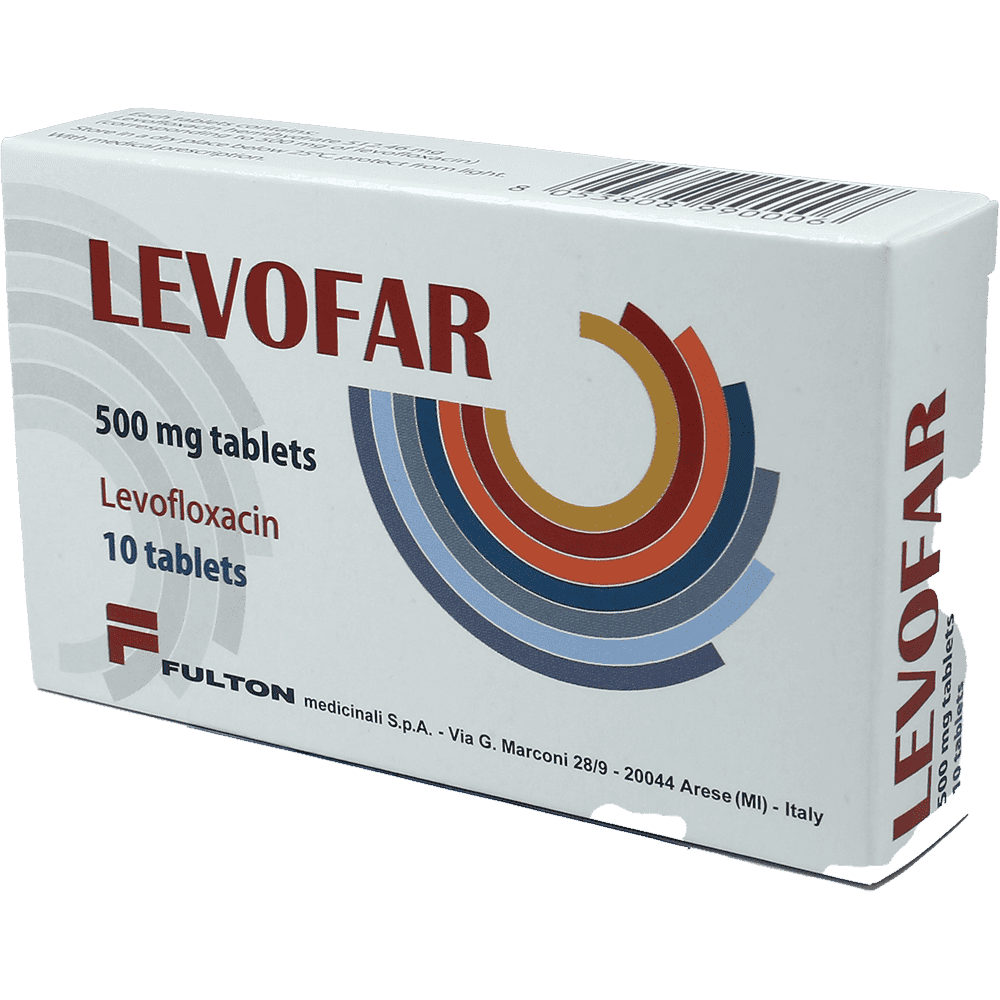 Levofar 500 mq 10 əd.