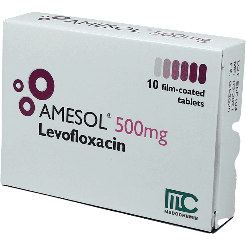 Amesol 500 mq 10 əd.