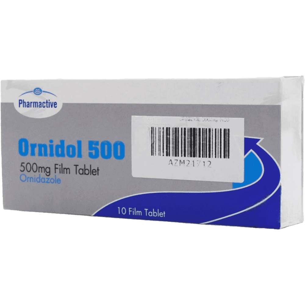 Ornidol 500 mq 10 əd.