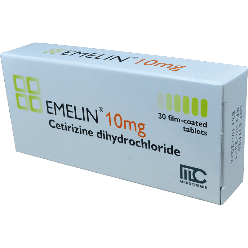 Emelin 10 mg. 30 əd.