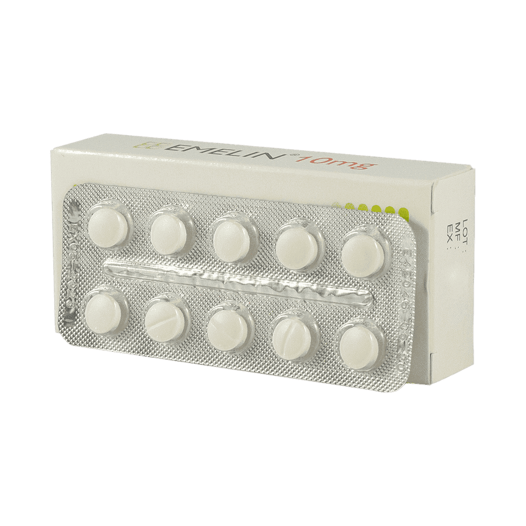 Emelin 10 mg. 30 əd.