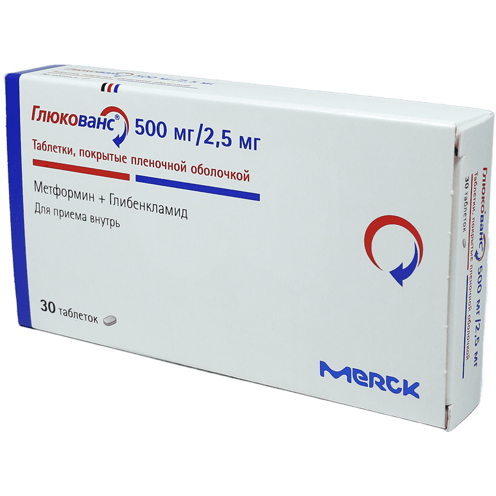 Glucovance 2,5 mq 30 əd.