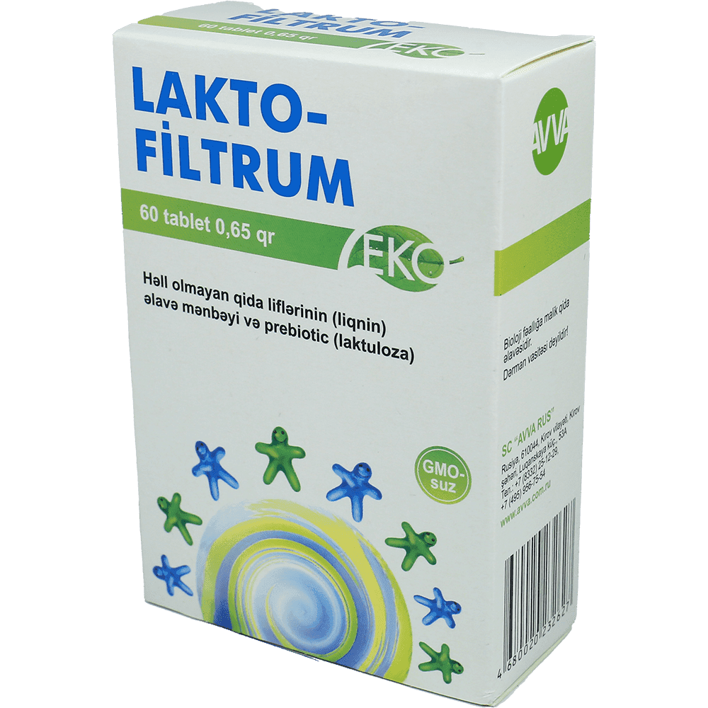 Lacto filtrum eko 650 mq 60 əd.