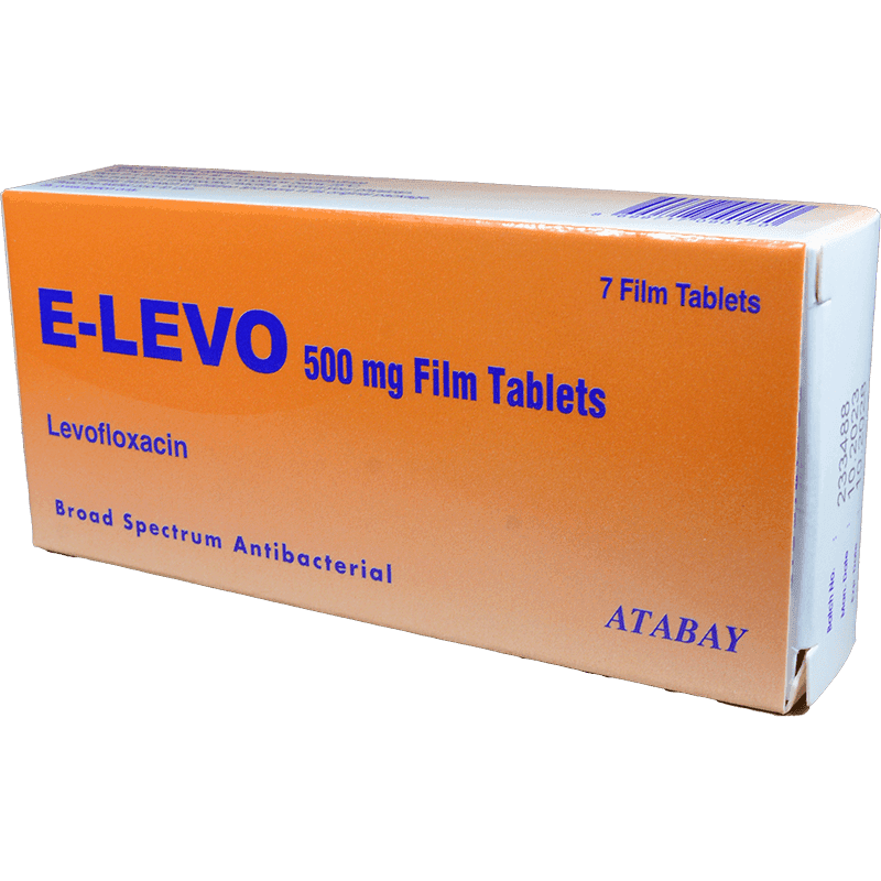 E-levo 500 mg. 7 əd.