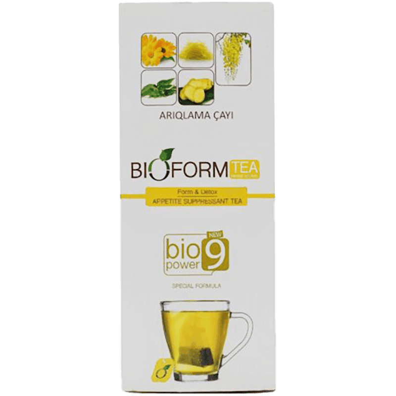 Bioform yaşıl çay 25 əd