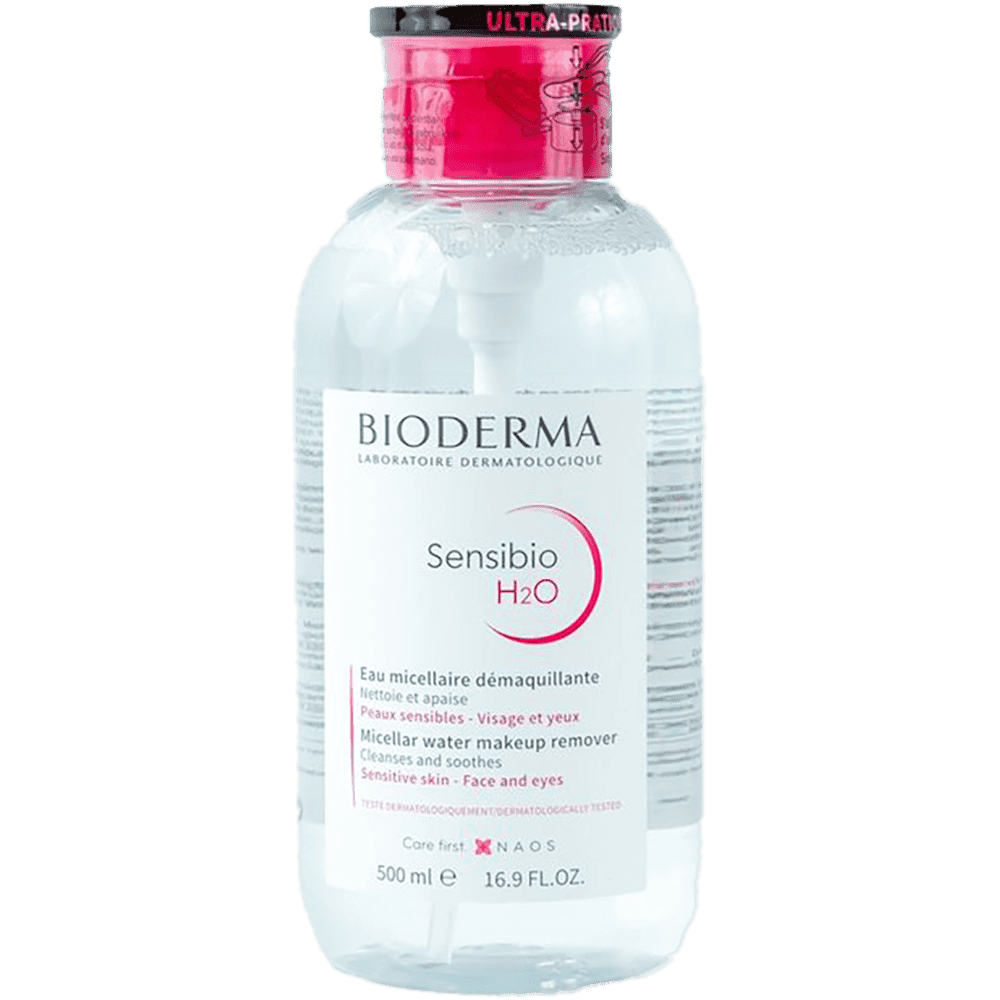 Sensibio H2O makiyaj təmizləyici miselər su həssas dəri üçün pompasız 500 ml