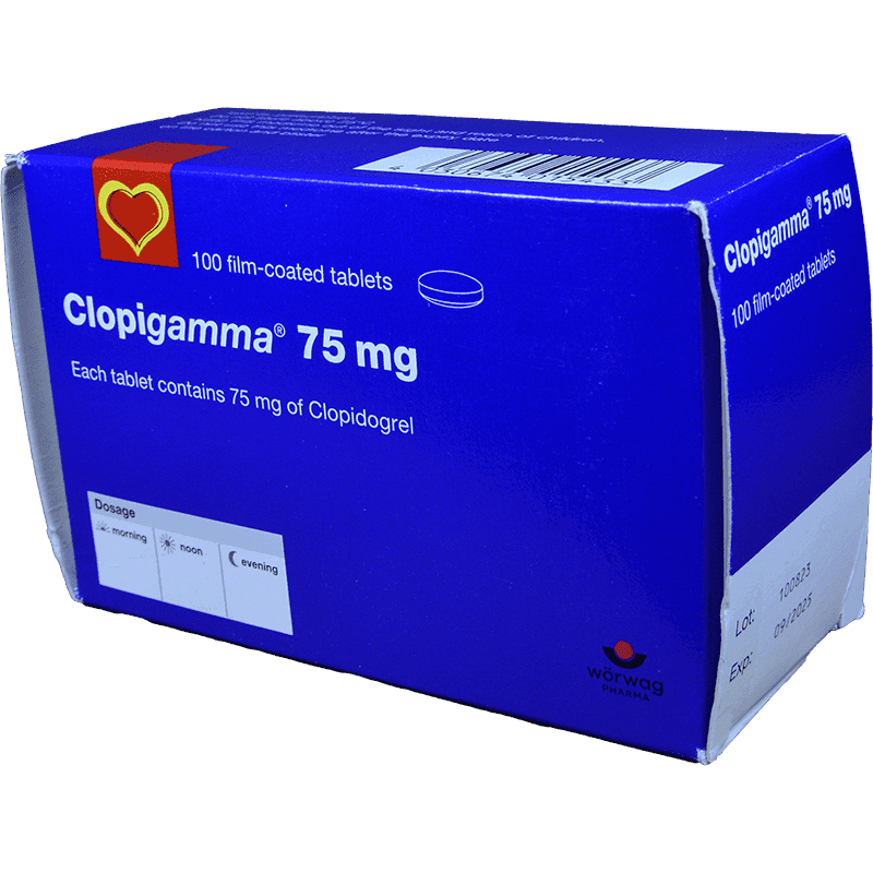Clopigamma 75 mg. 100 əd.