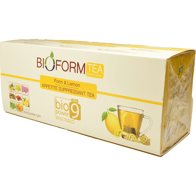 Bioform çay arıqlamaq üçün 25 əd