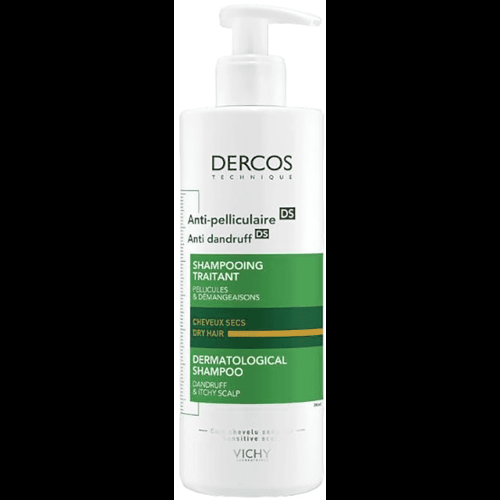 Vichy derkos şampun kəpəyə qarşı quru saçlar üçün 390 ml