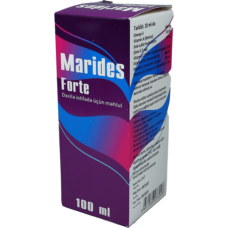 Marides forte 100 ml.