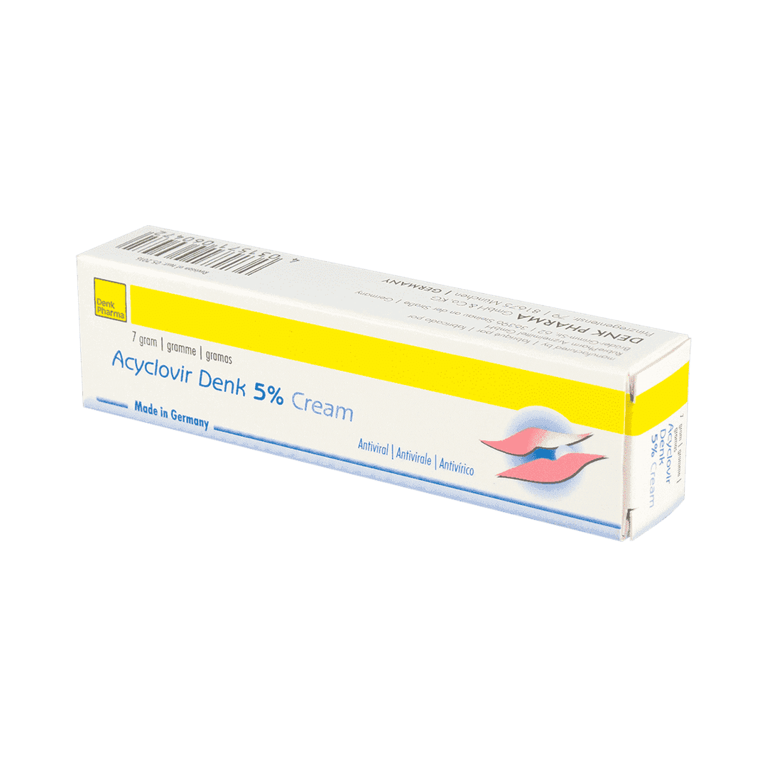 Acyclovir Denk 5% 7 qr.