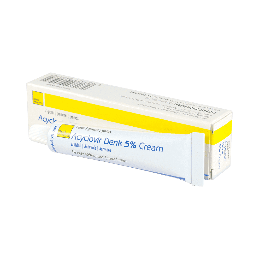 Acyclovir Denk 5% 7 qr.