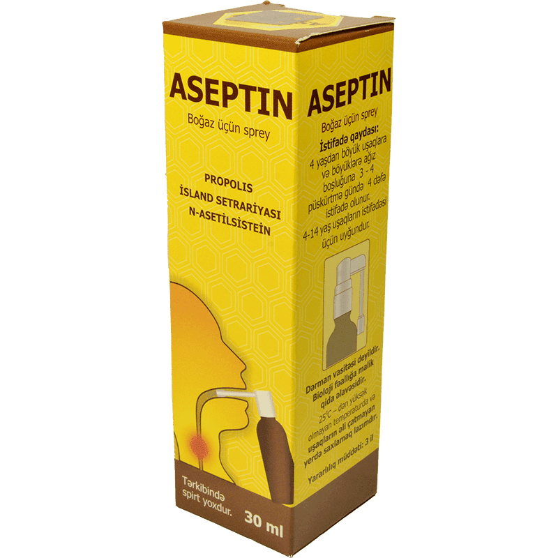 Aseptin 30 ml.