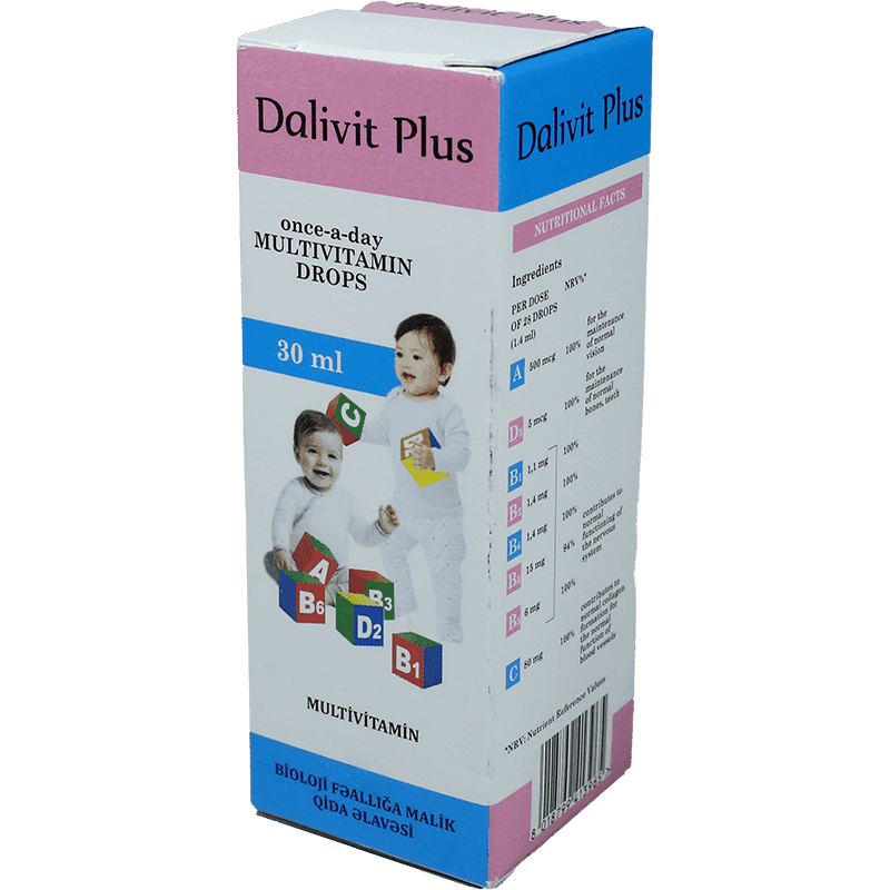 Dalivit Plus 30 ml.
