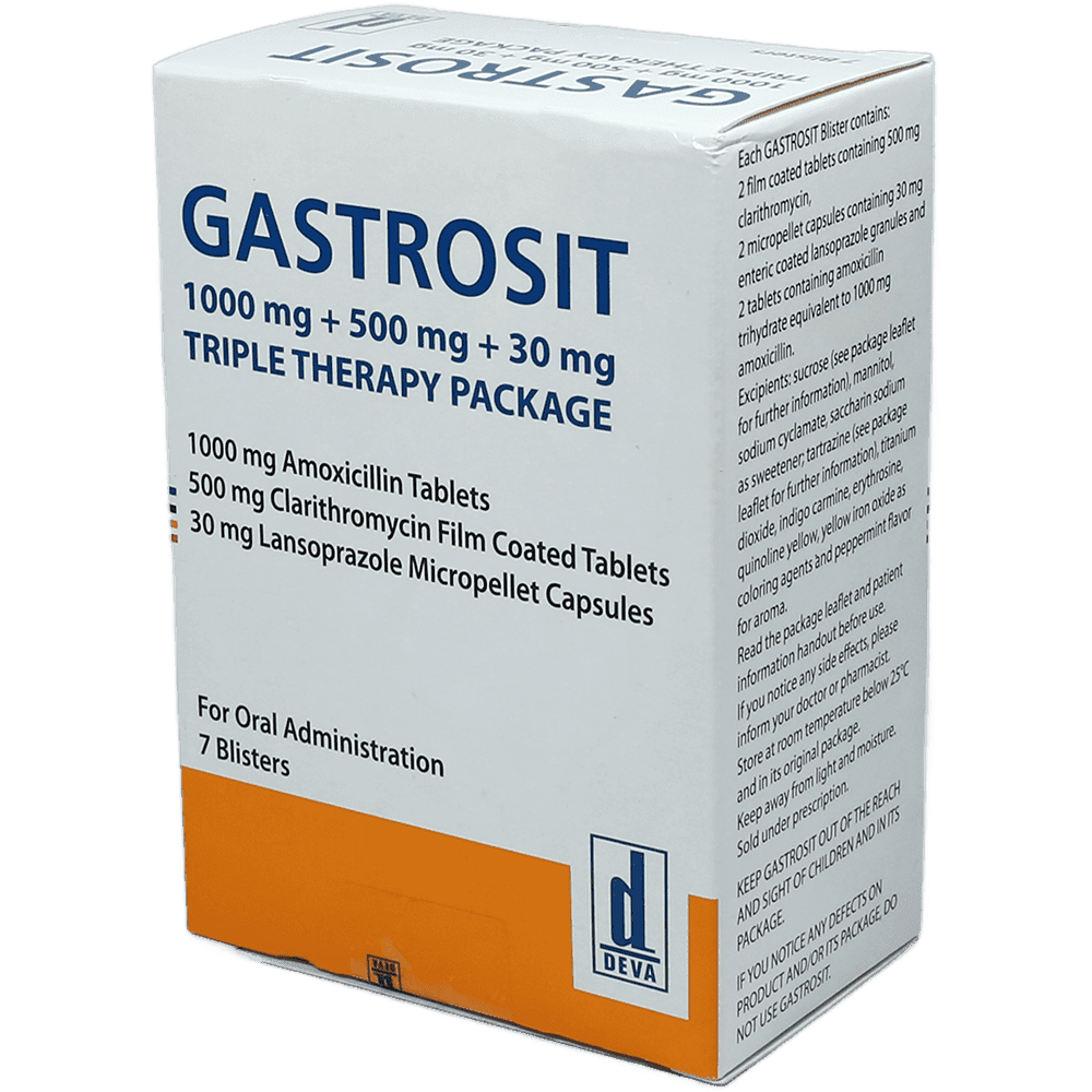 Qastrosin blister (14+14+14) 7 əd.