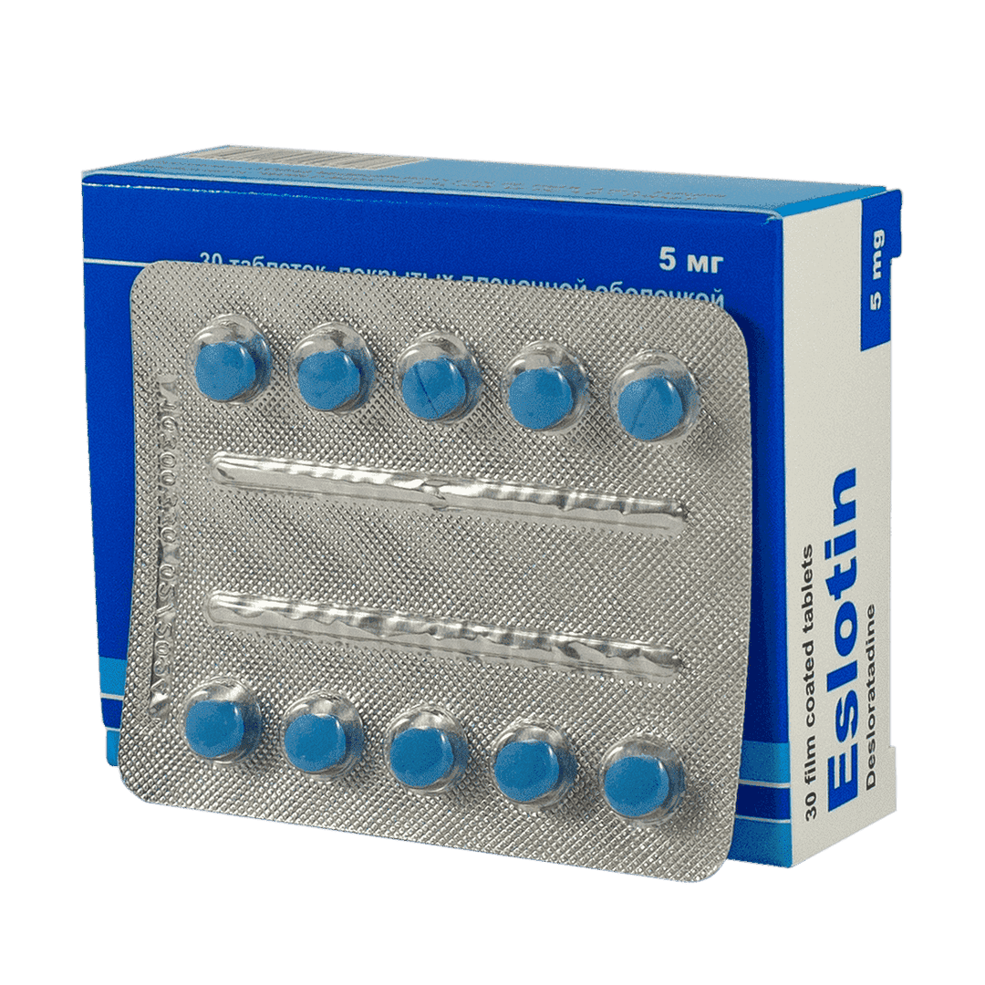 Eslotin 5 mg. 30 əd.