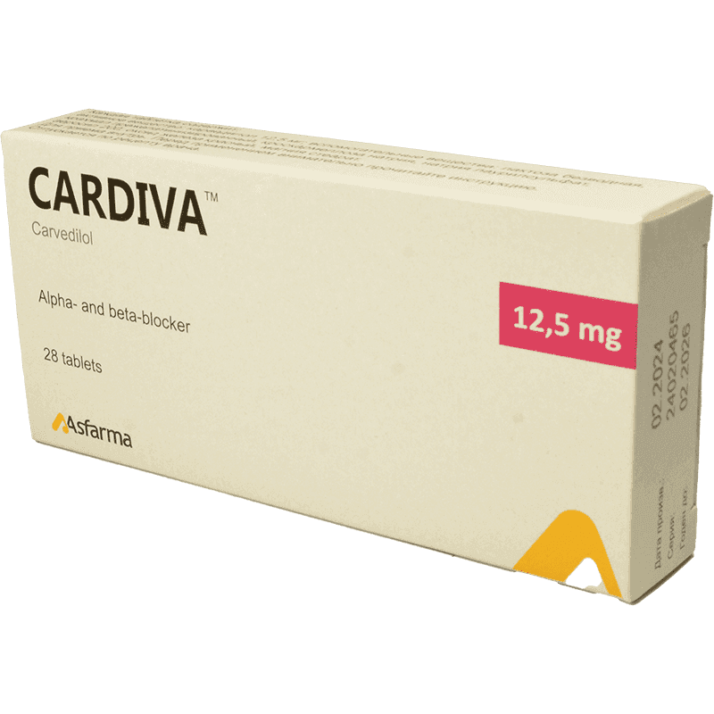 Cardiva 12,5 mq 28 əd