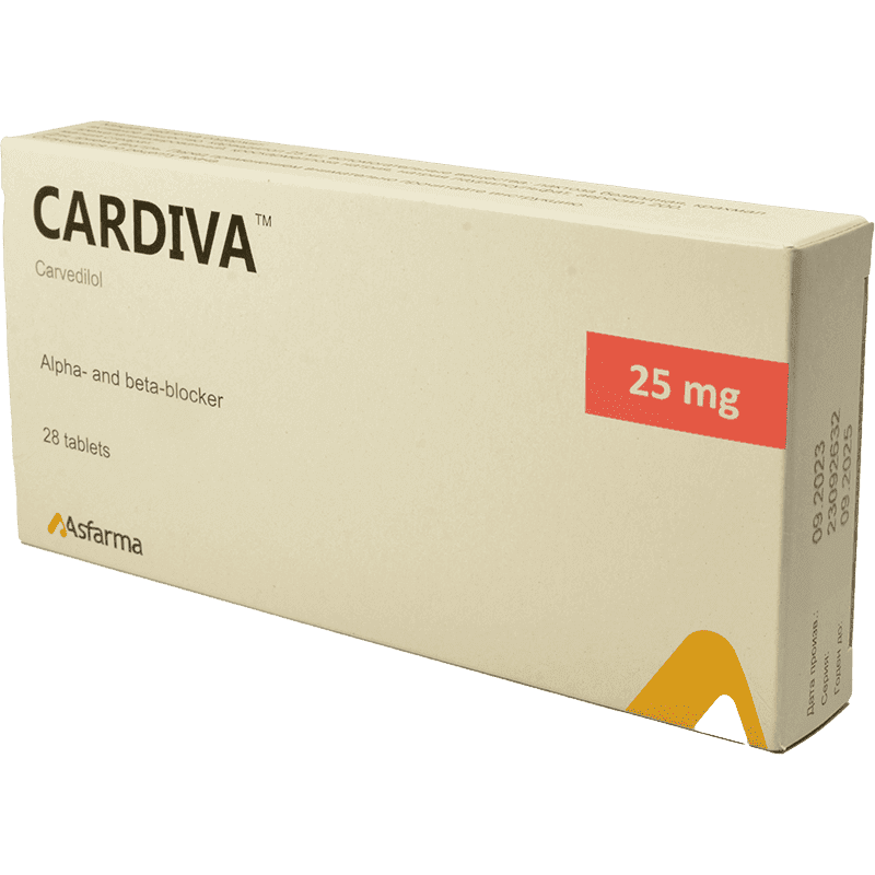 Cardiva 25 mq 28 əd