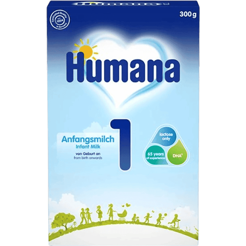 Uşaq qidası Humana-1 körpə üçün 300 q