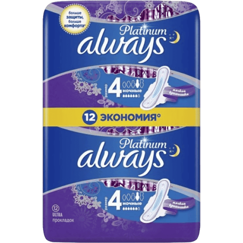 Always platinum ultra night padlar 12 əd