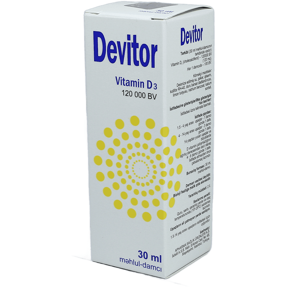 Devitor vitamin D3 30 ml